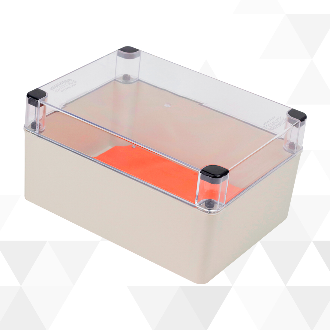 Caixa Multiplast 310x230x160MM Cinza/TR IP66 - Schuhmacher