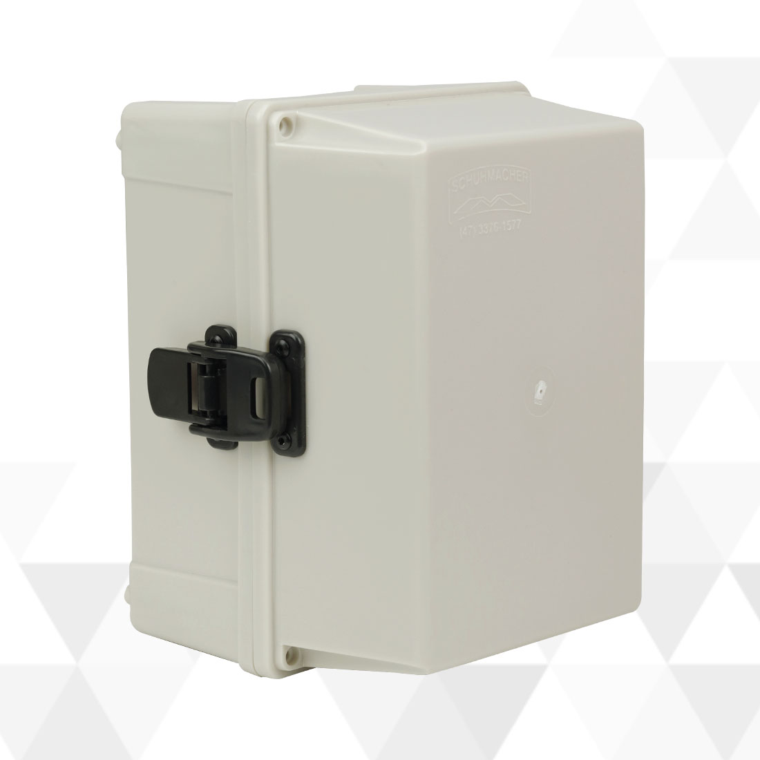 Quadro Plástico 200x140x140MM Cinza DF IP65 - Schuhmacher